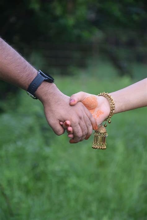 Man and Woman Holding Hands · Free Stock Photo