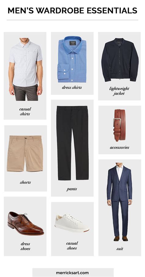 Men&#039;s Wardrobe Essentials (How to Help Your Husband&#039;s Closet) - Merrick ...