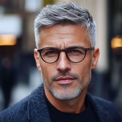 Top Hairstyles for Gray Hair Men Over 50 | New Looks | Grey hair men ...