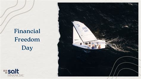 Celebrate Financial Freedom Day and learn about our services. | Salt Financial posted on the ...