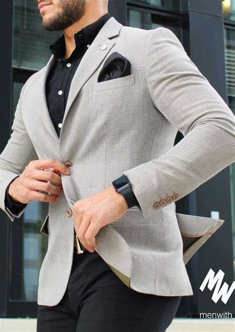 Pin by Bonny Kariuki on Men | Blazer outfits men, Mens fashion blazer ...