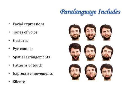Non Verbal Communication Facial Expressions - Job Porn