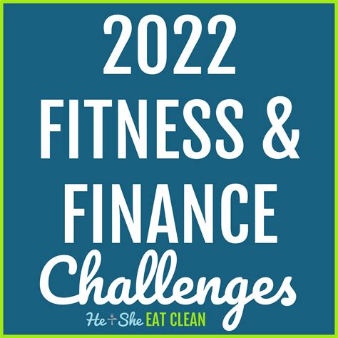 2022 Fitness &amp; Finance Challenges