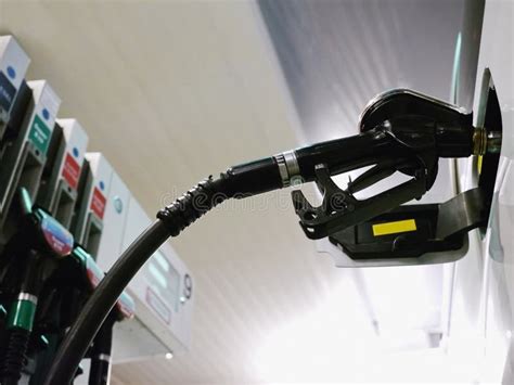 Filling Up the Car with Gas Stock Photo - Image of petrol, filling ...