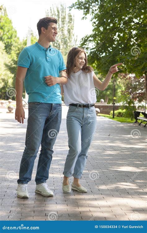 Happy Couple Having Fun Together Outdoor. Happines, Great Relationship ...