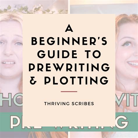 How to Streamline Your Writing Process: A Beginner’s Guide to Prewriting and Plotting | Thriving ...