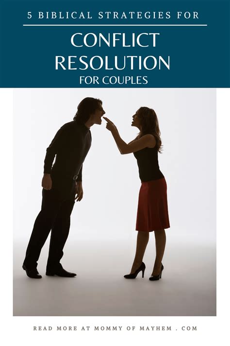 Conflict Resolution Strategies for Married Couples - Mommy of Mayhem