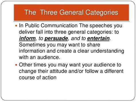 Public communication