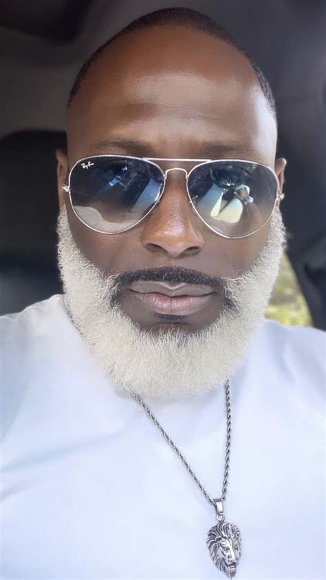 Black Men Beards, Handsome Black Men, Grey Hair Black Man, Bald Black ...