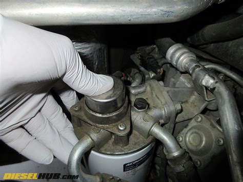 6.6L Duramax Fuel Water Separator Draining &amp; Fuel Filter Replacement