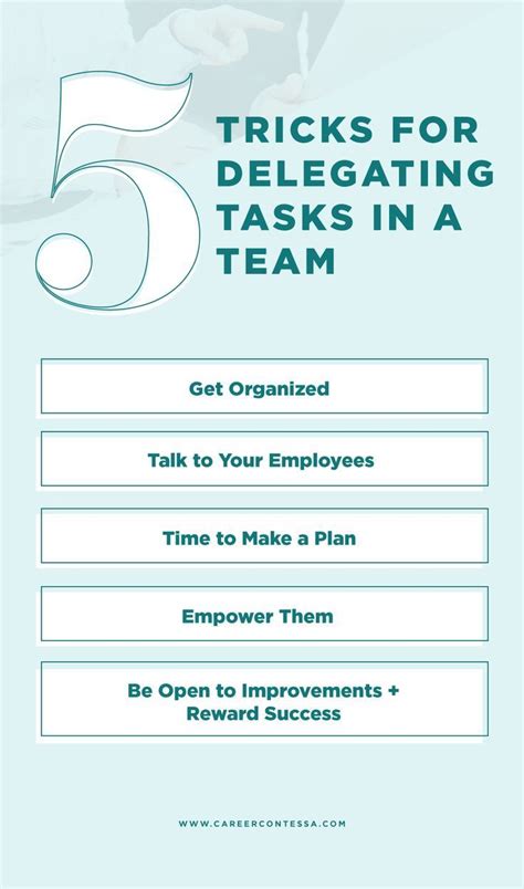 First-time Manager? How to Delegate to Your Team | Career Contessa in ...