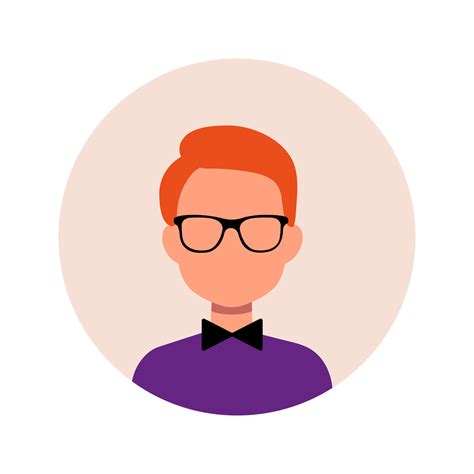 Avatar icon. Human. A person's badge. Vector. Social media profile ...