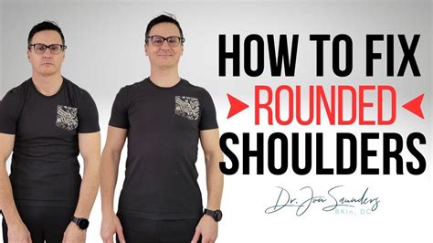 How to fix rounded shoulders for better posture?