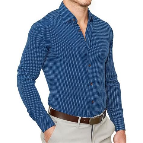 Athletic Fit Performance Dress Shirts - State and Liberty Clothing ...