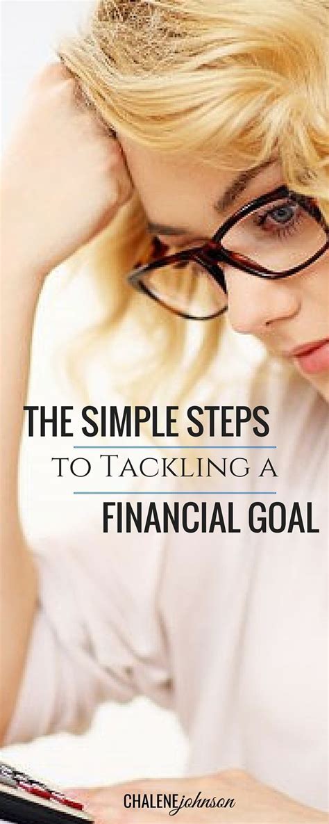 the steps to tackling and achieving your financial goals http://www ...
