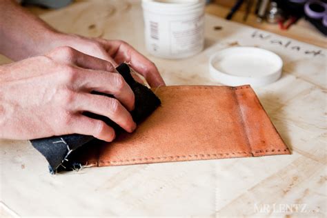 How to Make a Leather Wallet - Mr. Lentz Leather Goods