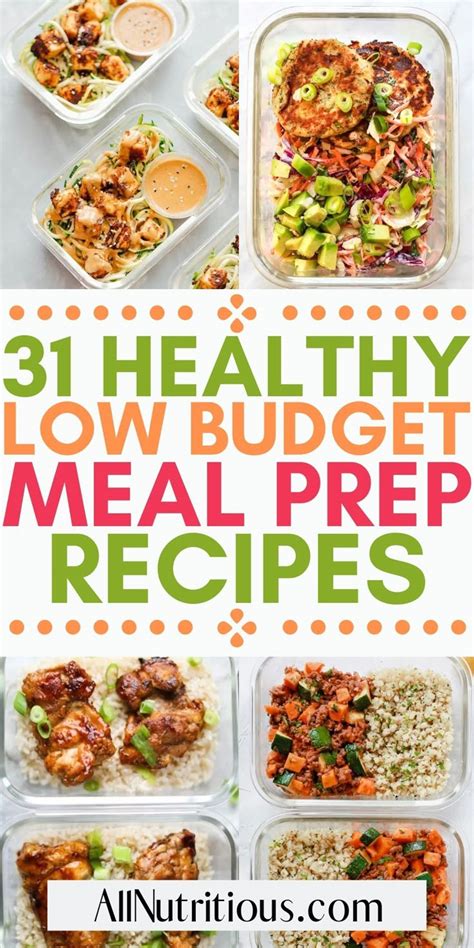 31 Cheap Meal Prep Recipes You'll Love | Recipe | Cheap healthy meals ...