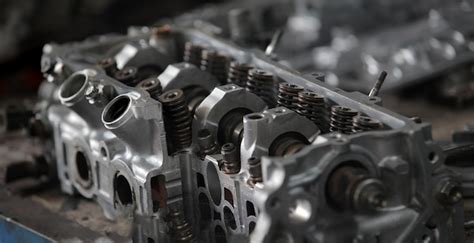 Premium Photo | Car engine parts