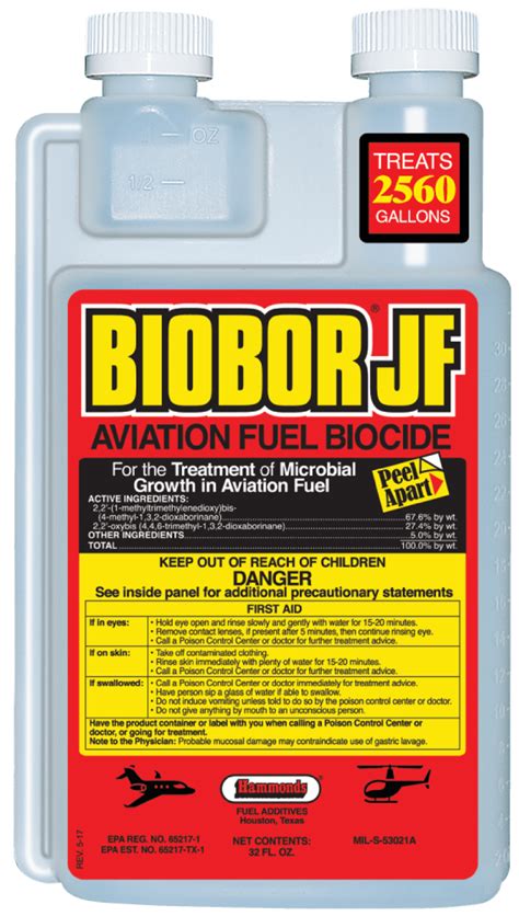 Biobor JF Aviation – Biobor Fuel Additives