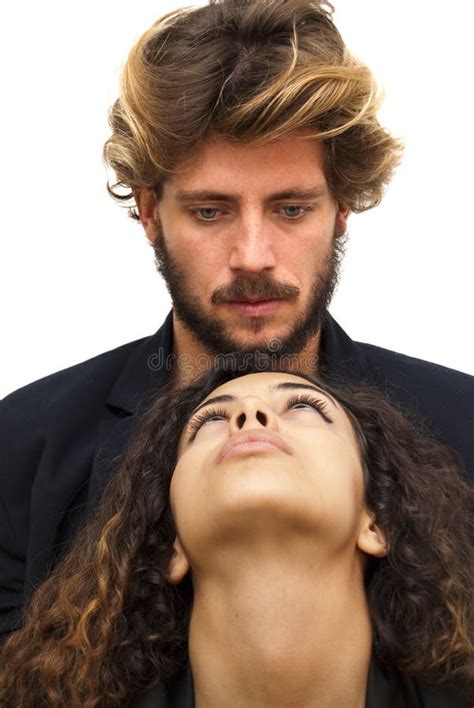 Beautiful Portrait of a Loving Couple Stock Photo - Image of couple ...