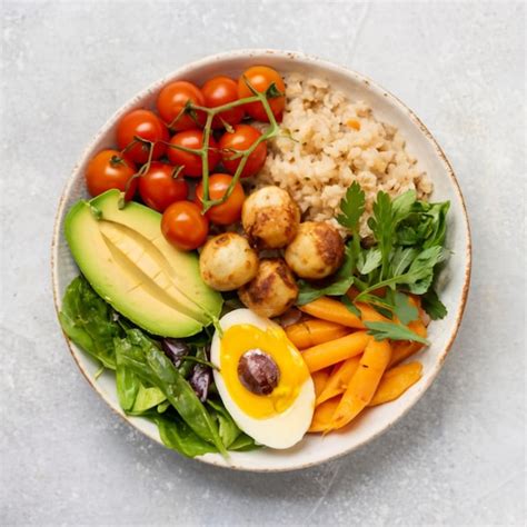 Balanced Meal Plate | Premium AI-generated image