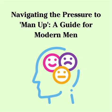 How do men internally navigate the pressure to always appear strong and capable?