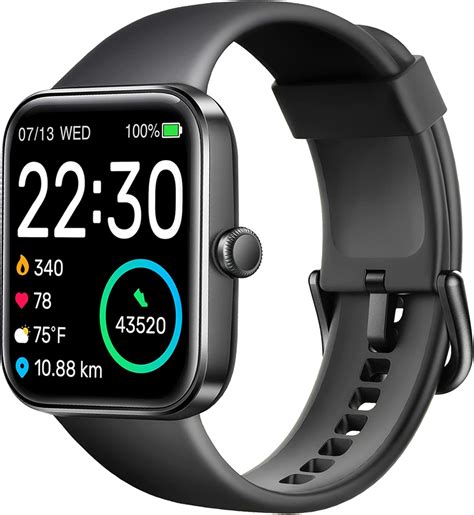 Amazon.com: SKG Smart Watch, Fitness Tracker with 5ATM Swimming ...