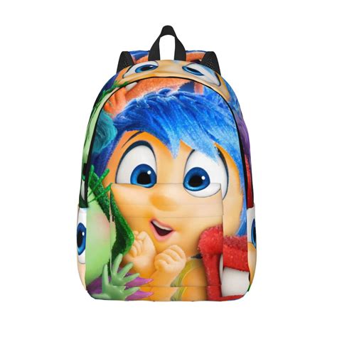 Lsque inside out 2 Pattern Canvas Daypack, Durable Backpack, High ...