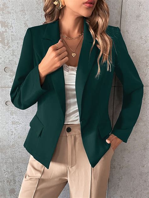 SHEIN USA | Roupas de blazer, Trajes business casual, Roupas casuais