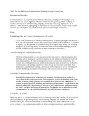 What practical tactics improve communication & build stronger long-term connection?