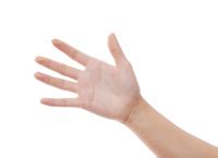 HAND | meaning in the Cambridge English Dictionary