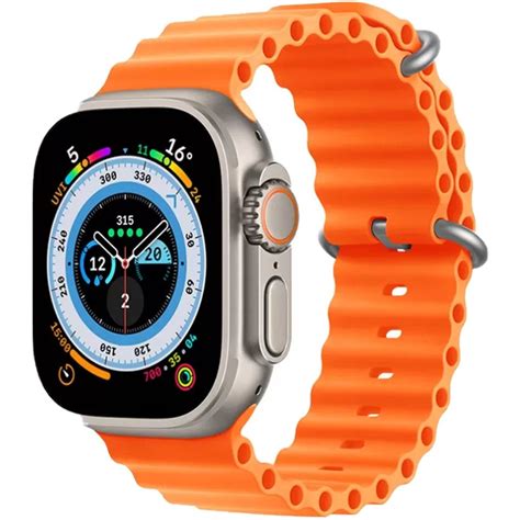 X8 Ultra Smartwatch 49MM with Bluetooth Calling ORANGE - Buy Karlo