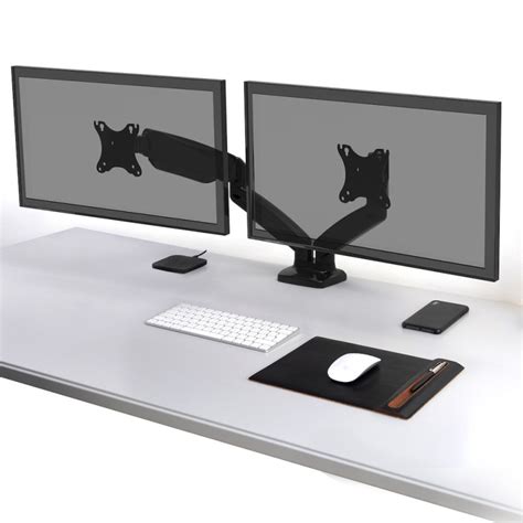 DESK MOUNT DUAL MONITORS DISPLAY ARM - Port Designs