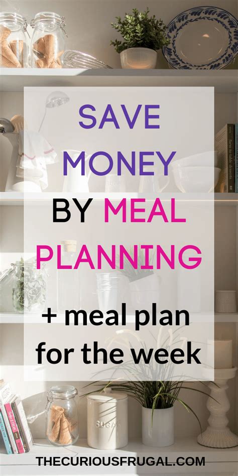 Money Saving Meal Plan to Slash Your Grocery Budget - Money Tips for Moms