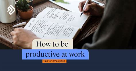 How to be Productive at Work | Tips & Examples for Employees