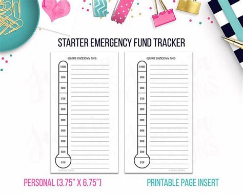 Starter Emergency Fund Tracker