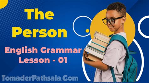 Person - English Grammar lesson - 01