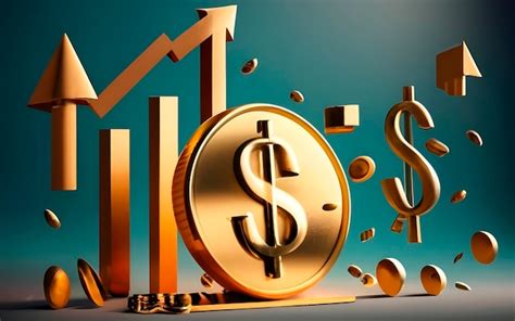 Premium AI Image | financial growth ai generated