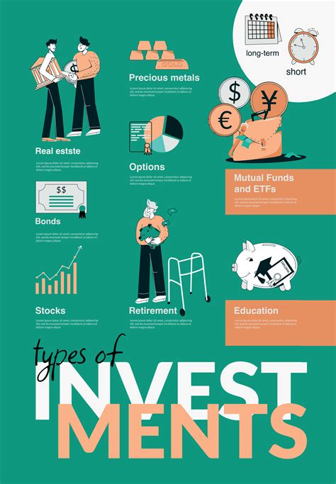 Flat Investment Portfolio Diversification Infographic 25803709 Vector ...