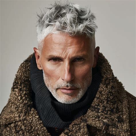 Top Hairstyles for Gray Hair Men Over 50 | New Looks | Grey hair men ...