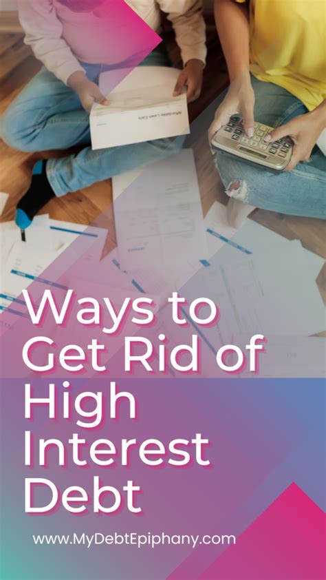 How to Pay Off High-Interest Debt - My Debt Epiphany