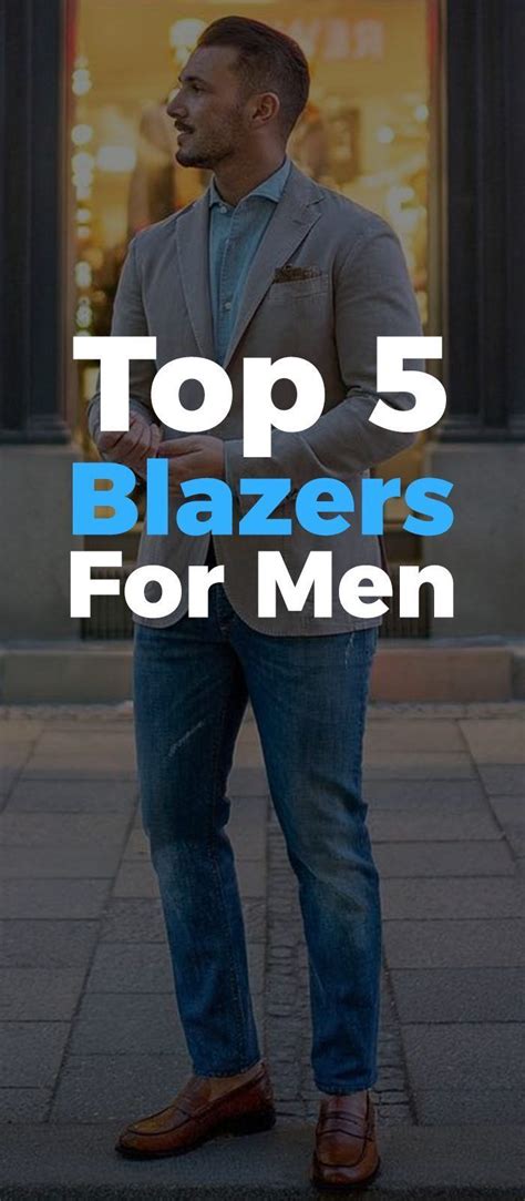How to Style Your Blazer? 5 Stunning Blazer Looks for Men | Blazer ...
