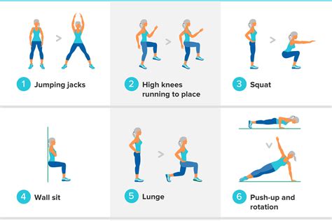 Get Fit Over 50: Easy 15 Minute HIIT Workout To Do at Home - Rejuvage