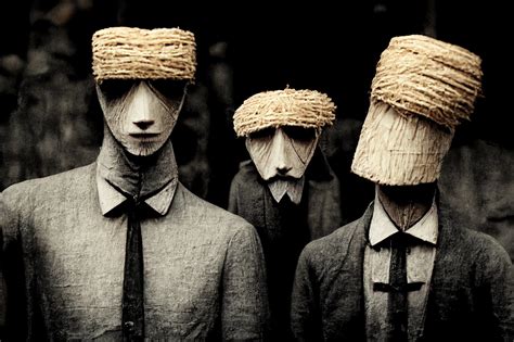 T.S. Eliot’s Poem “The Hollow Men” Illustrated by Artificial ...