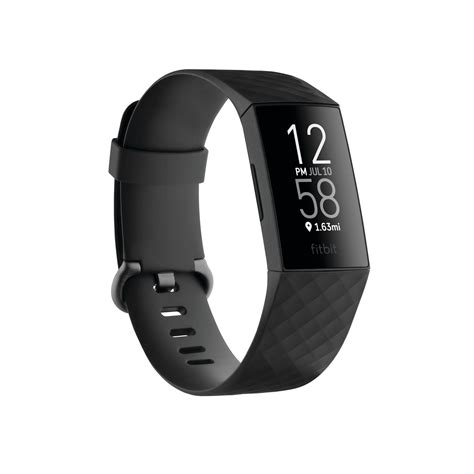 Fitbit Charge 4 (NFC) Activity Fitness Tracker, Black - Walmart.com