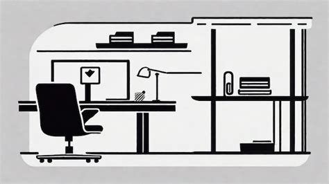 Premium Photo | Ergonomic Office Setup