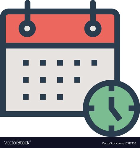 Schedule Royalty Free Vector Image - VectorStock
