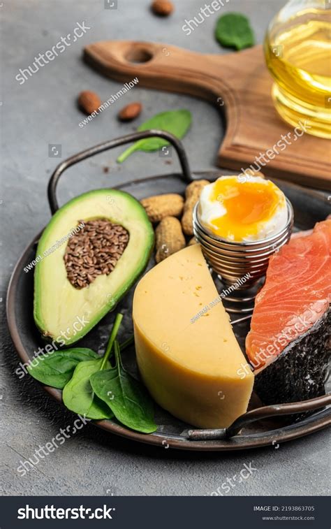 Set Low Carbs Products High Protein Stock Photo 2193863705 | Shutterstock