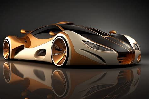Futuristic Sports Car, Modern Car Graphic by jesmindesigner · Creative ...