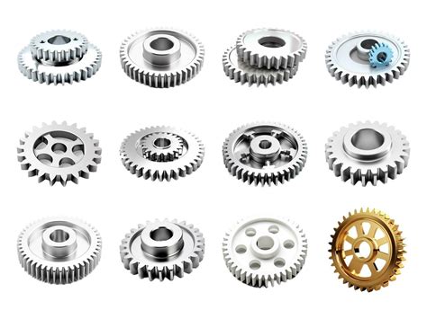 Gear collection isolated on white background with AI generated ...